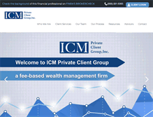 Tablet Screenshot of icmpcg.com